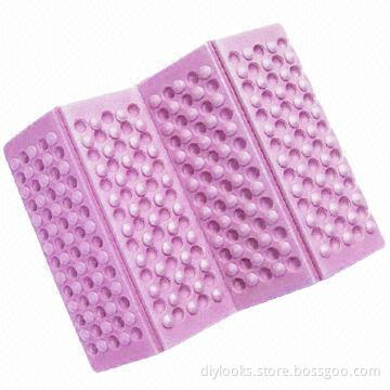Outdoor EVA Folding Camping Mat Cushion, Comes in Purple